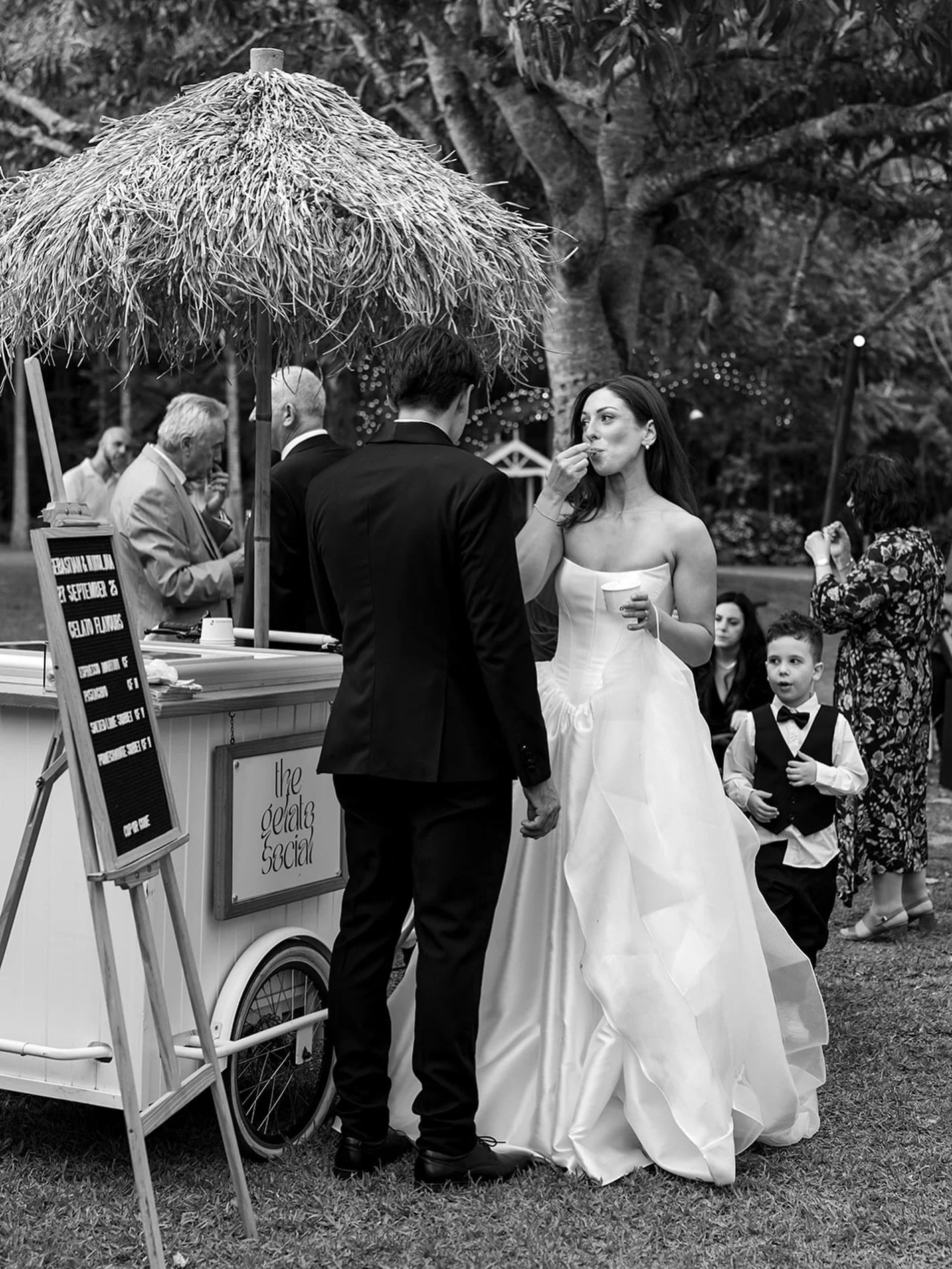 Sebastian &amp; Nikolina enjoying a sweet moment together after saying &lsquo;I do&rsquo; 🥂

Captured by @kiracaptured_ 
Venue @coolibahdownsprivateestate