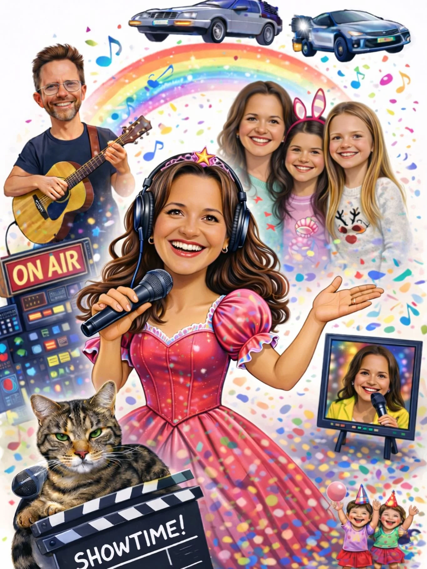 The AI cartoon trend is cute lol so my turn to jump on it!

I like the way AI has knocked years of me and put my eldest daughter&rsquo;s face and mine almost identical - you can never see it yourself, but we must look very similar (not sure she likes