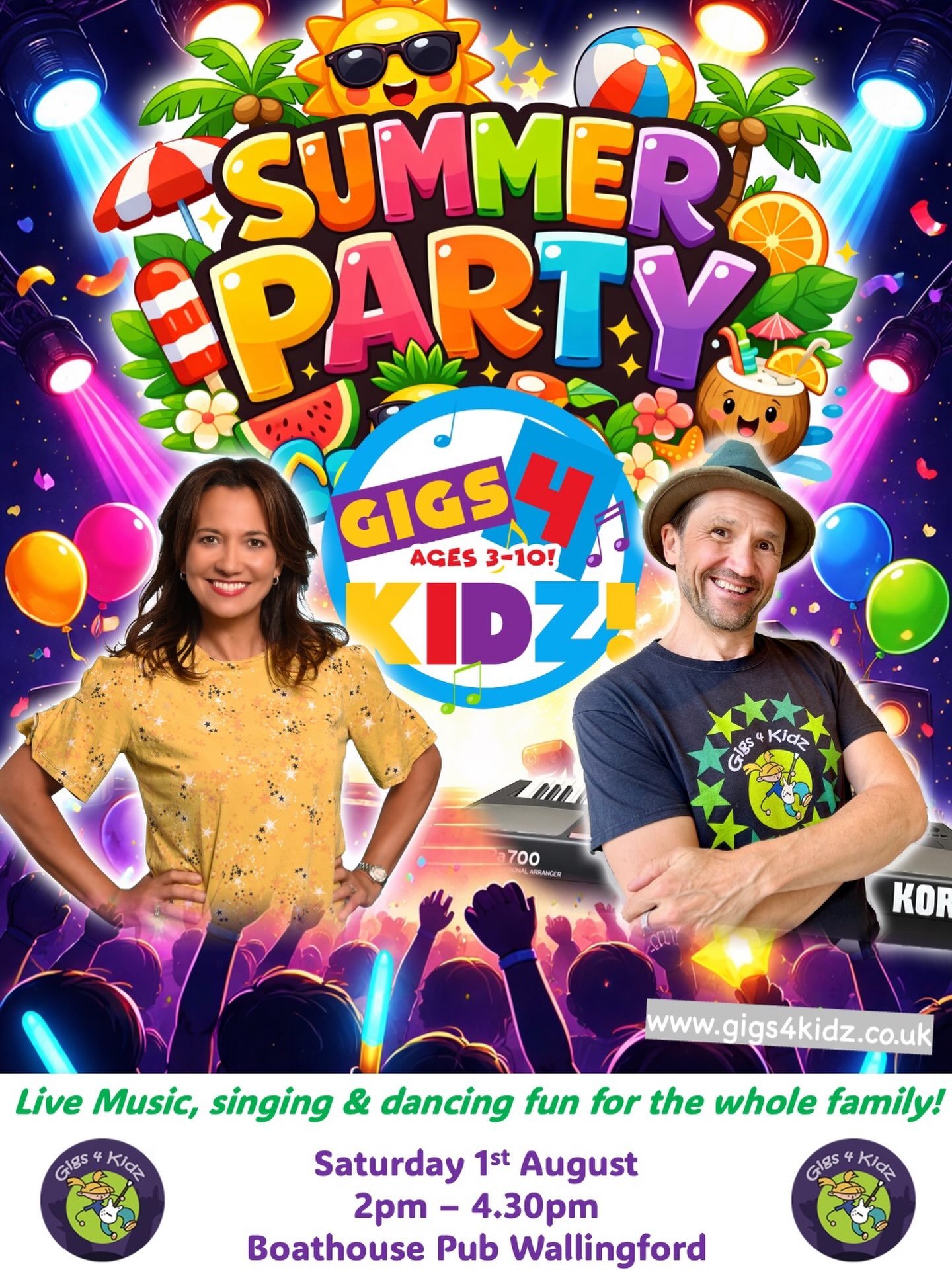 Looking forward to a great gig on the Thames later! @gigs4kidzuk @boathousewallingford