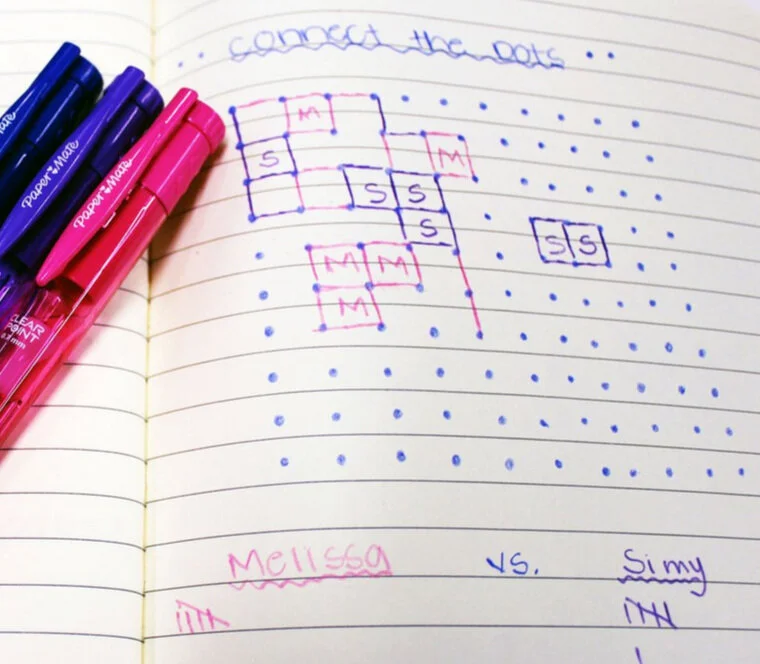  Dreamt up by French mathematician Edouard Lucas, the dots-and-boxes puzzle is a game that virtually every Indian has grown up playing in their school notebooks.   In addition to the squares motif, there was another relevant twist for the brand. Each