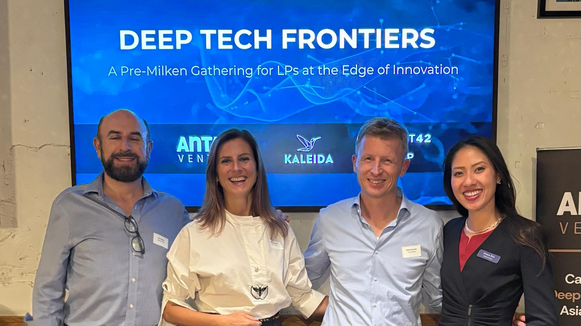 Kaleida co-hosted Deep Tech Investor Gathering ahead of Milken Institute Asia Summit in 2025