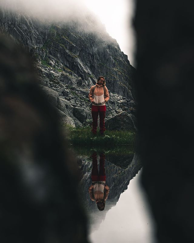 ↟↟ -The Watcher -
__________________________________
What feeling does this photo give?

It was taken on our way up one of the seven sisters. As I wrote in my stories that day, we didn&rsquo;t get to the top due to fog, but the view was still beautif