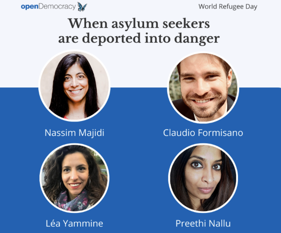 Open Democracy –&nbsp;When Asylum Seekers are Deported into Danger 