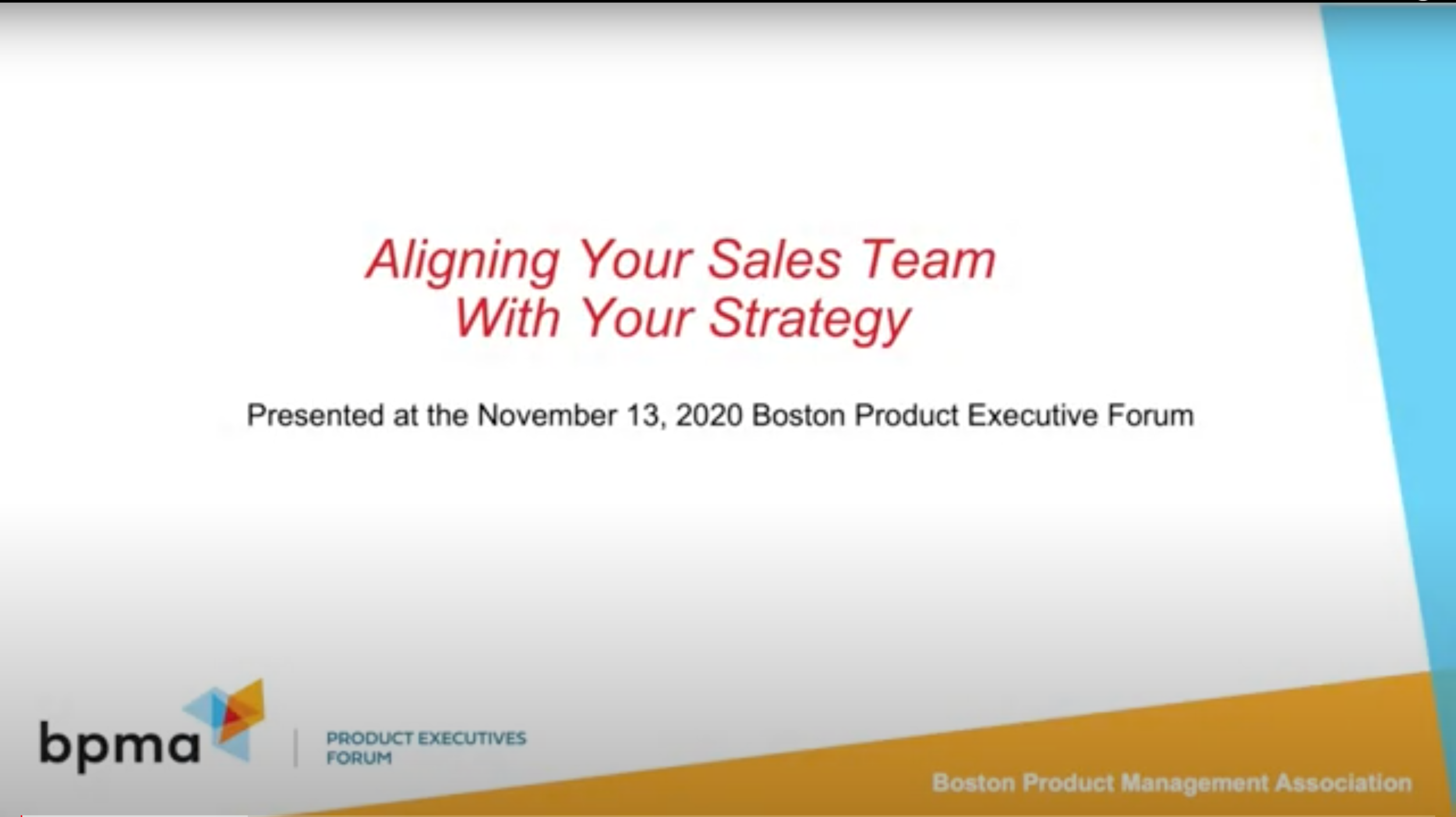 PEF | Aligning Your Sales Team With Your Strategy