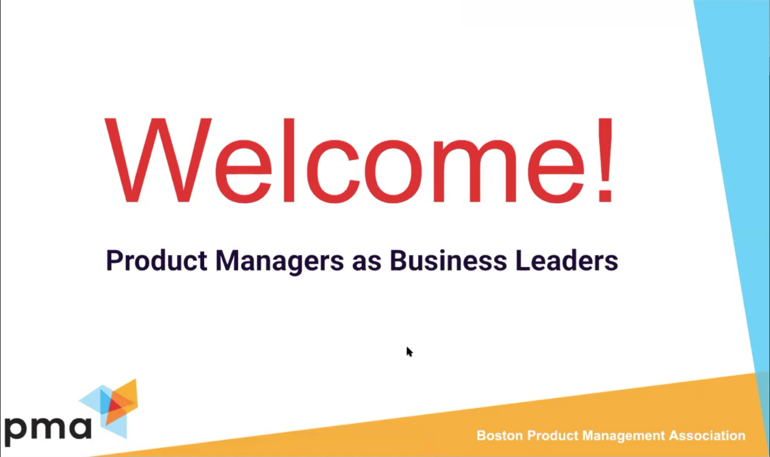 Event | Product Managers as Business Leaders