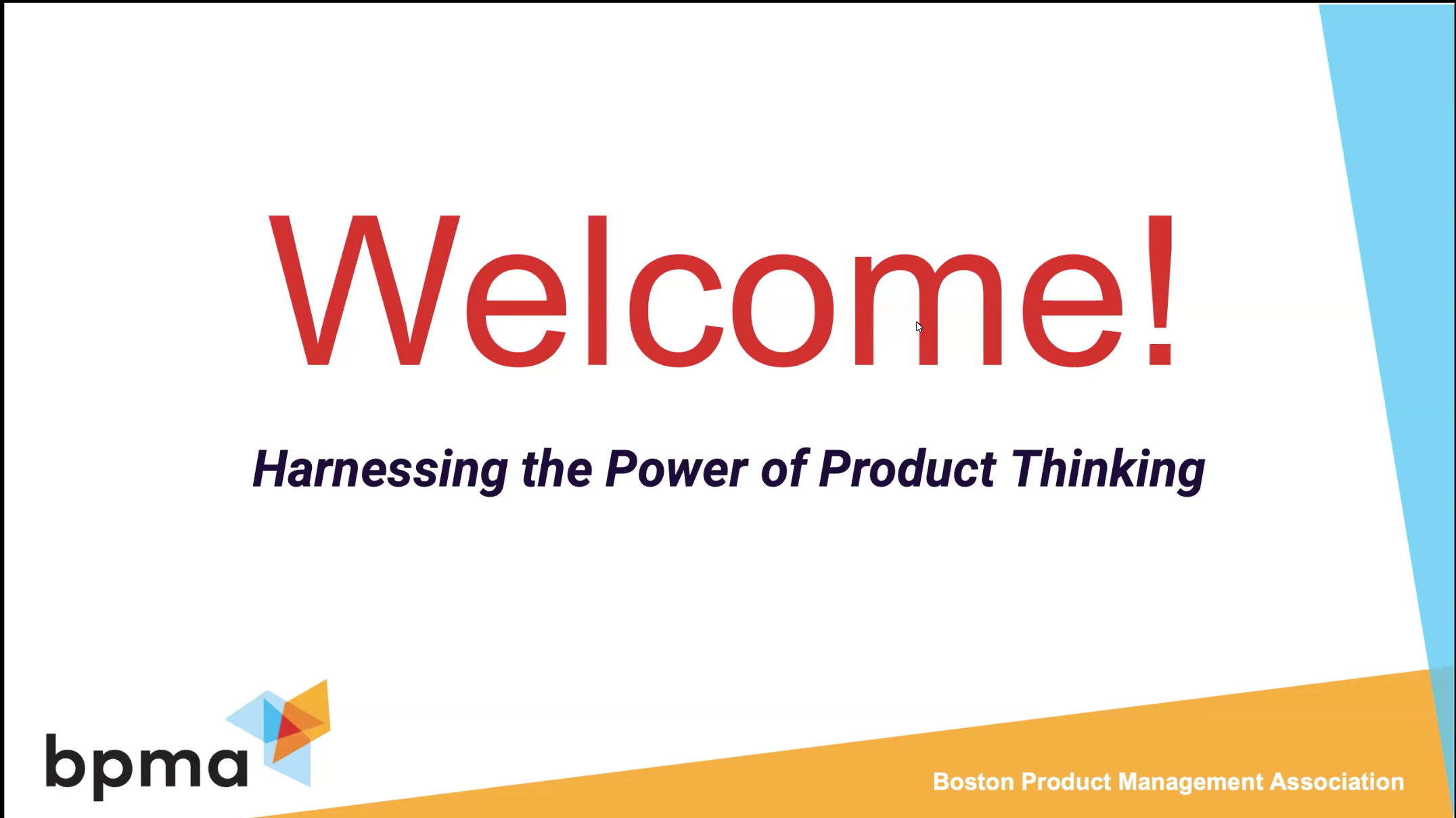 Event | Harnessing The Power Of Product Thinking