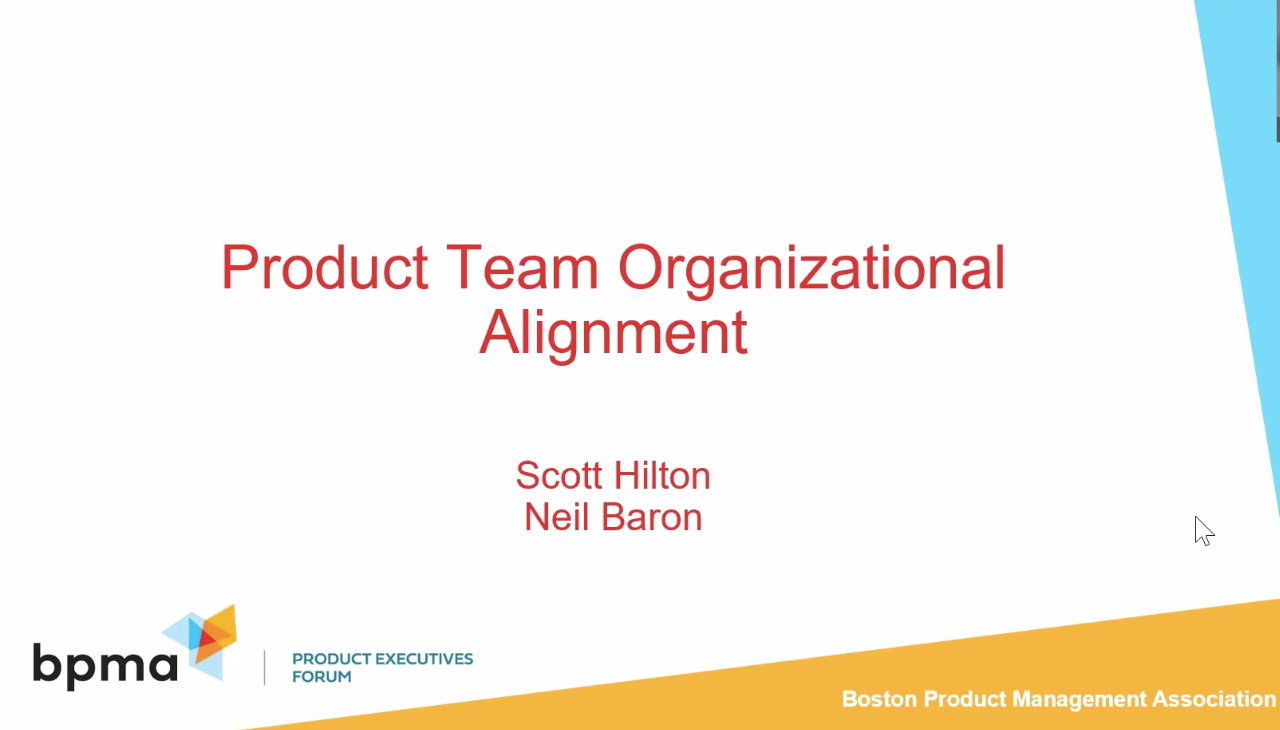February 2023 Event | Product Team Organizational Alignment