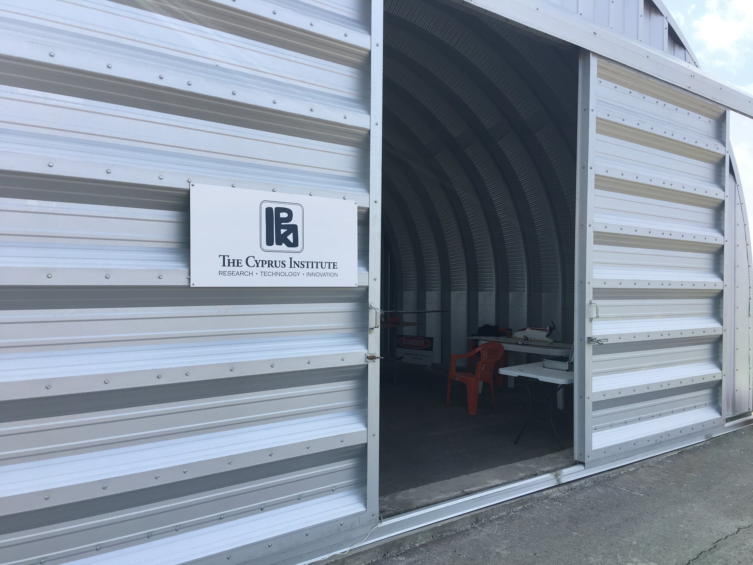 THE CYPRUS INSTITUTE UNMANNED AIRCRAFT HANGAR