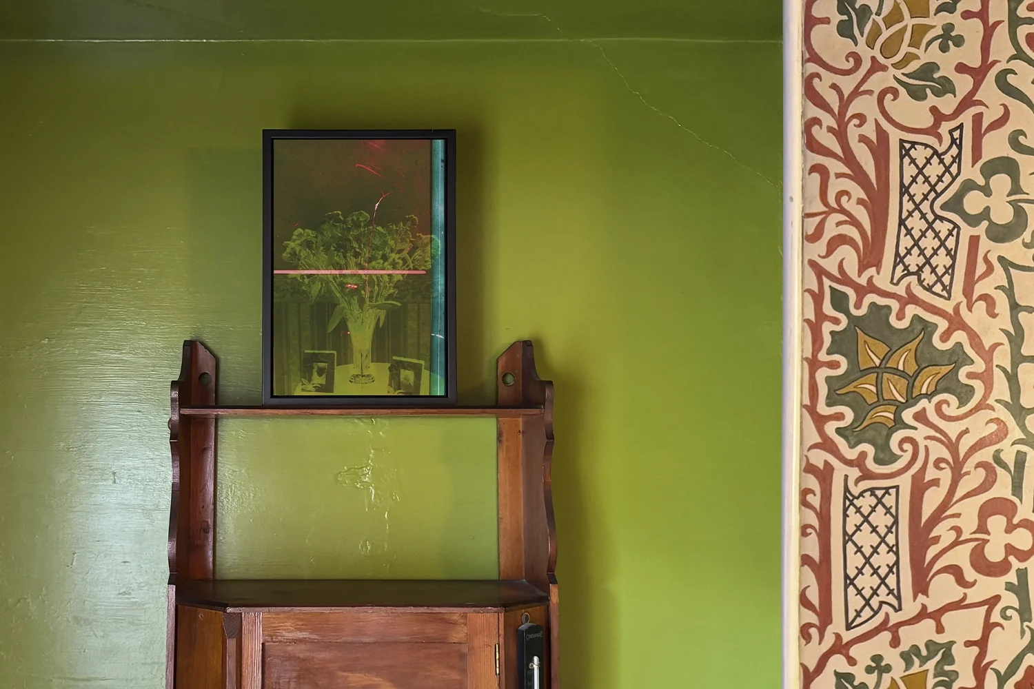 ‘Emerald Green, Mineral Green’ installation view at David Parr House