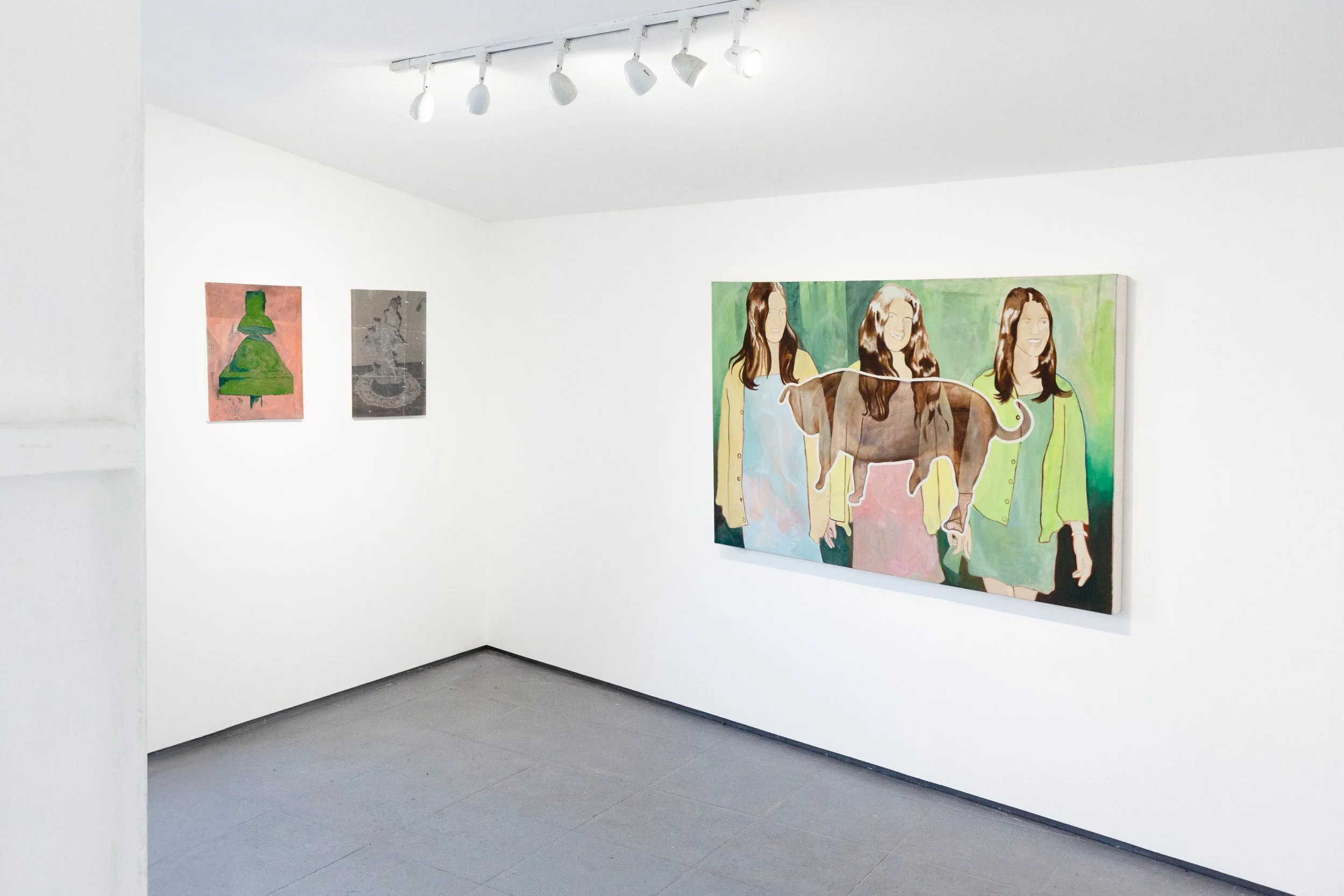 The Wedding of Ellie &amp; Sid, installation view. 