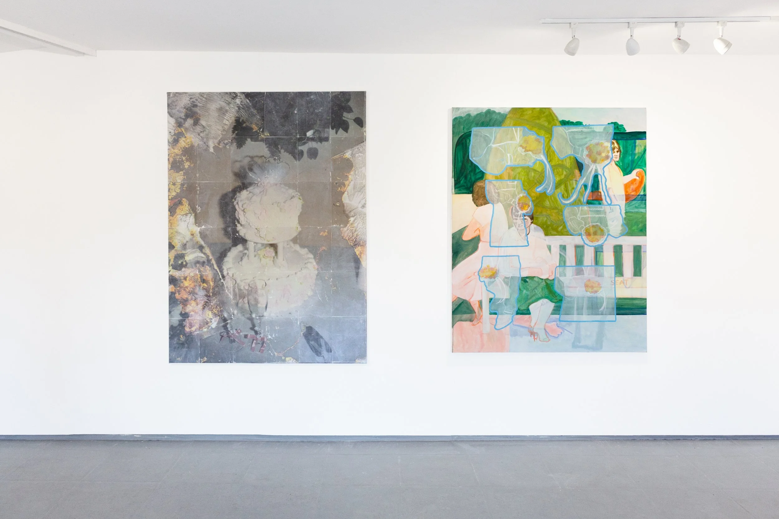 The Wedding of Ellie &amp; Sid, installation view. 
