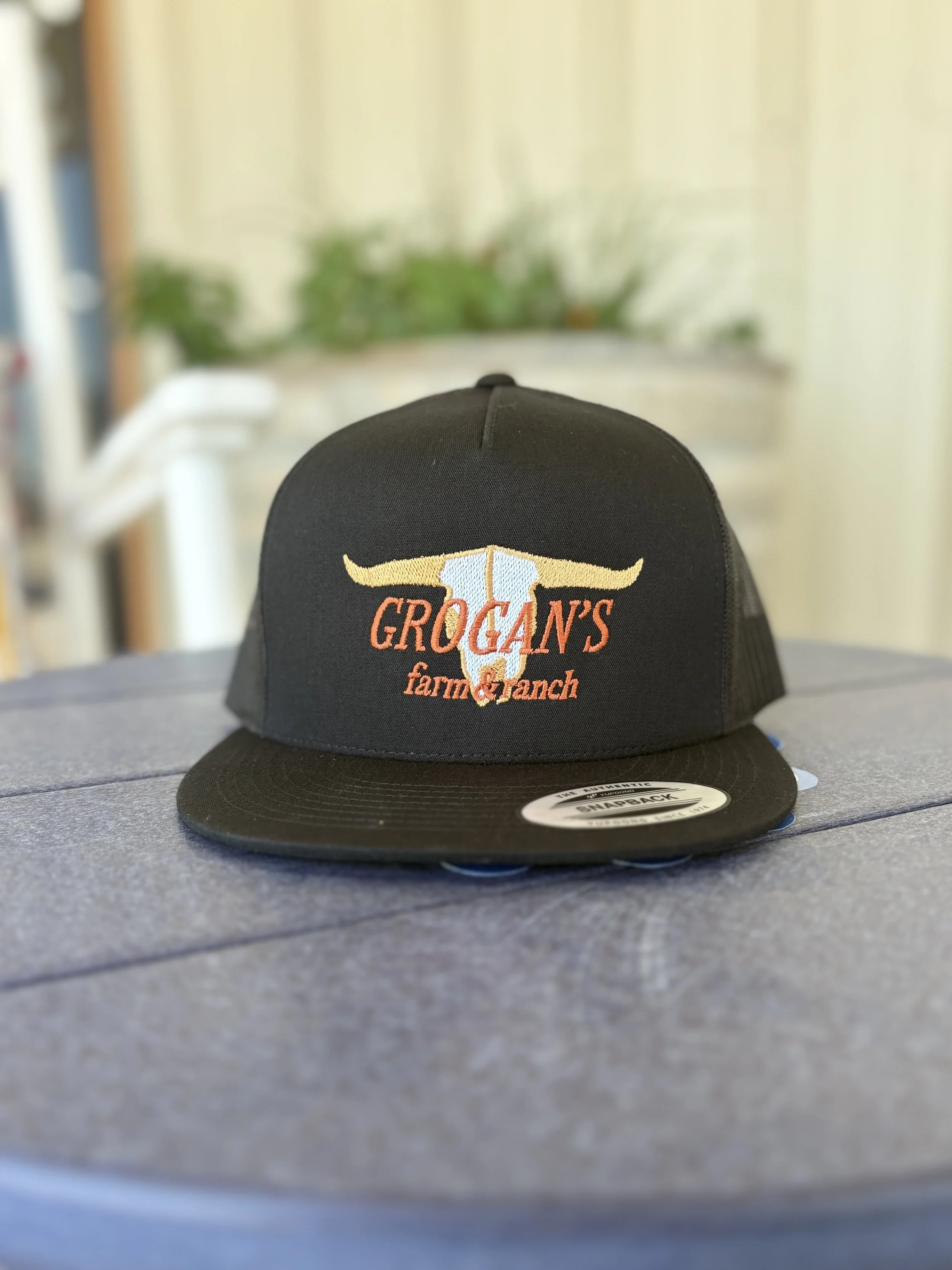 Grogan's yupoong Skull Hat (black)