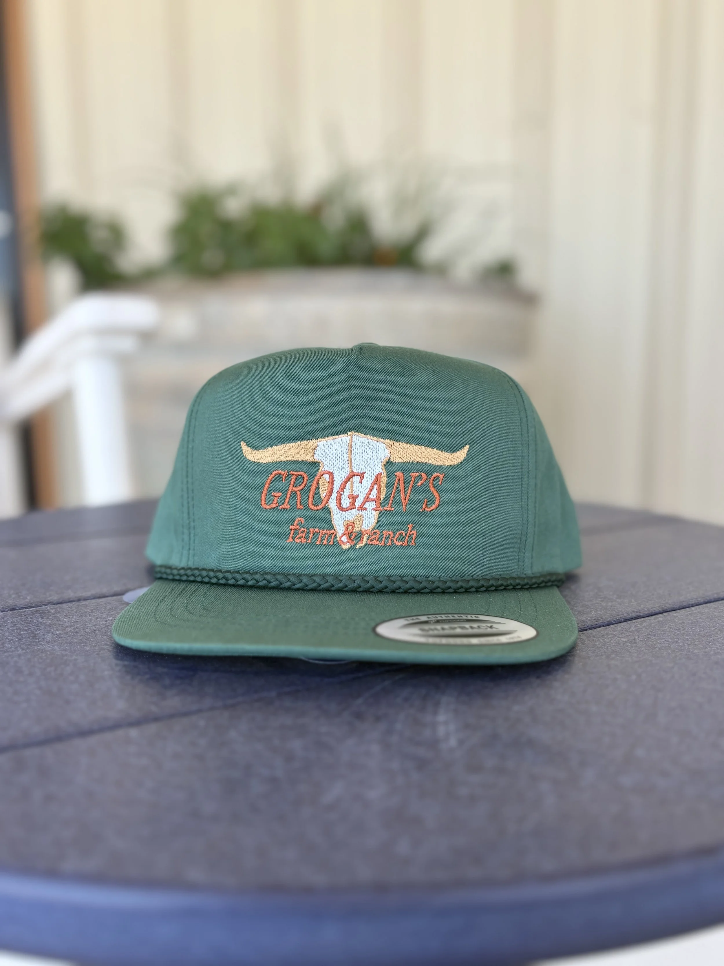 Grogan's yupoong Skull Hat (spruce)