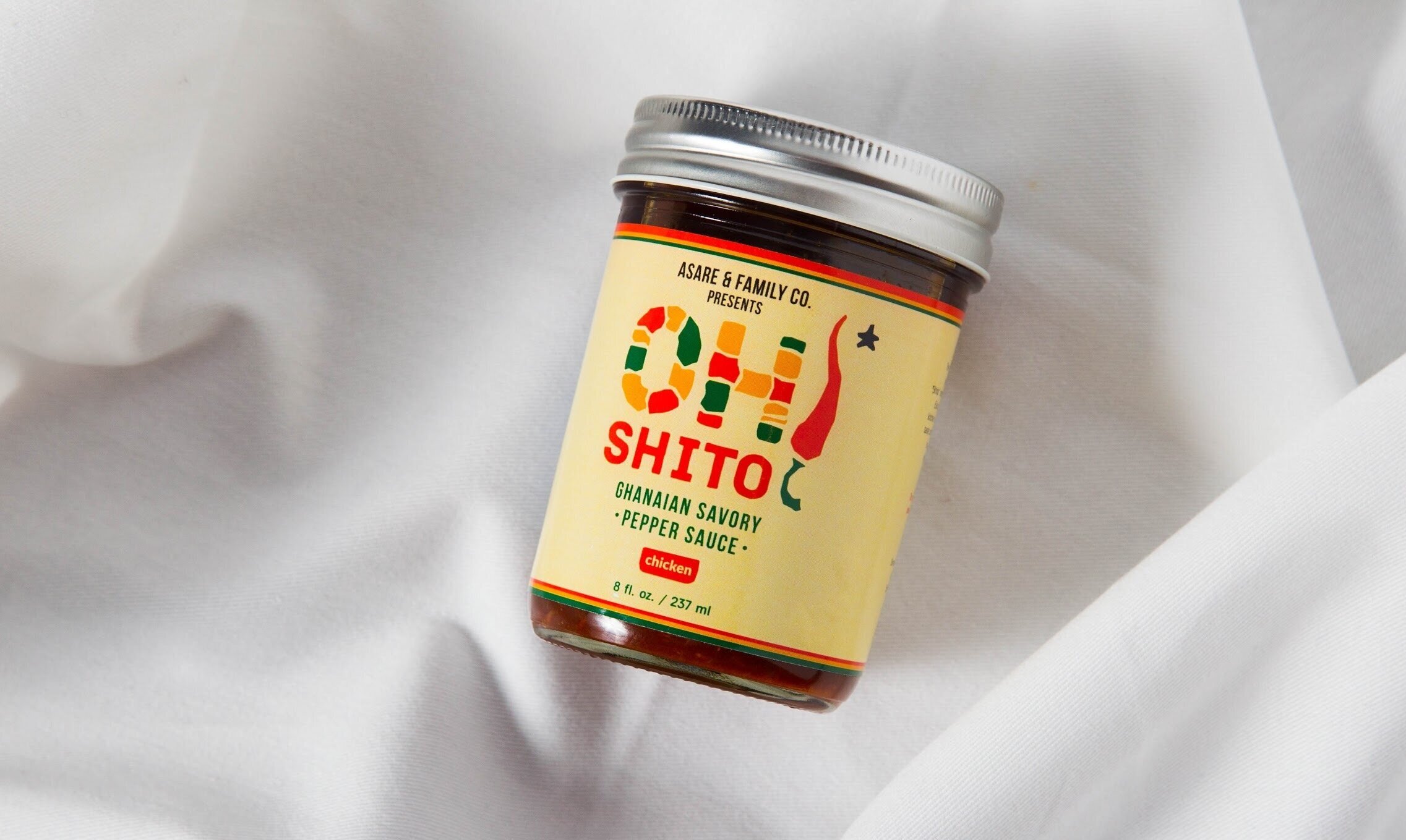 Ingredients Ghana's Choice Shito Hot Pepper Sauce 315ml - Good Ideal Gift  for Men and Women - Sous Chef Online Shop