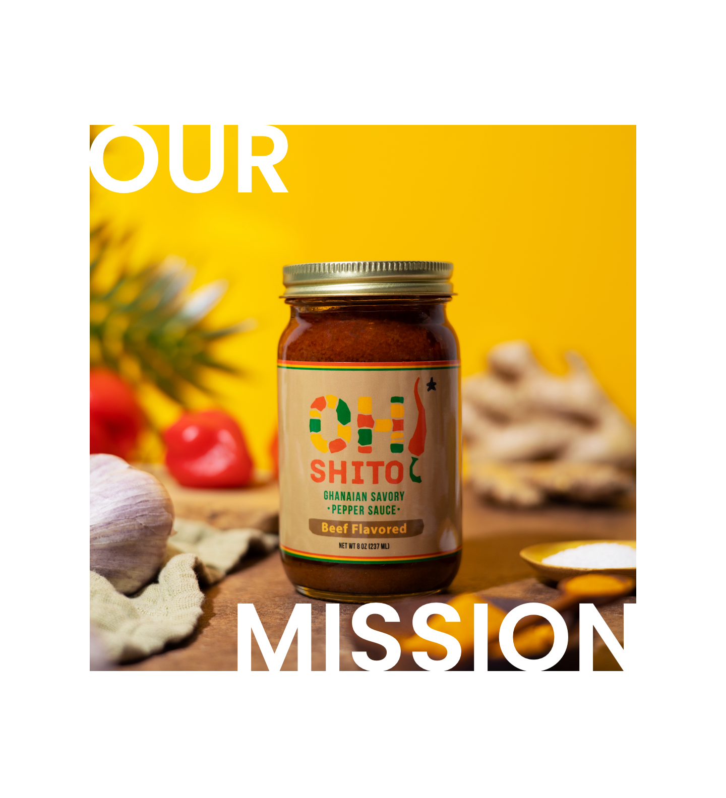 The Hirshon Ghana Black Chili Sauce - Shito - ✮ The Food Dictator ✮