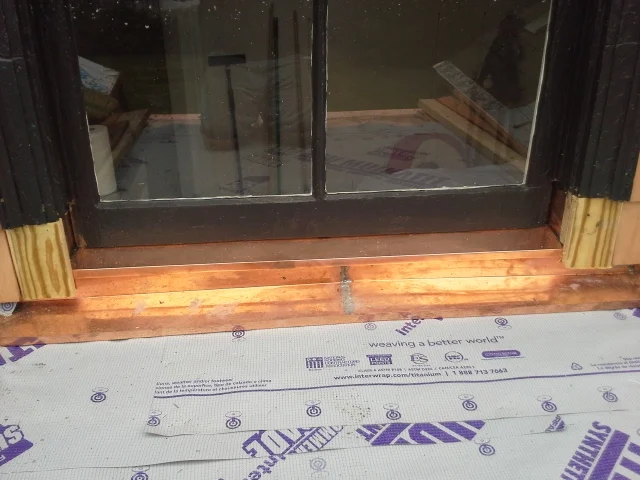window base flashing refit