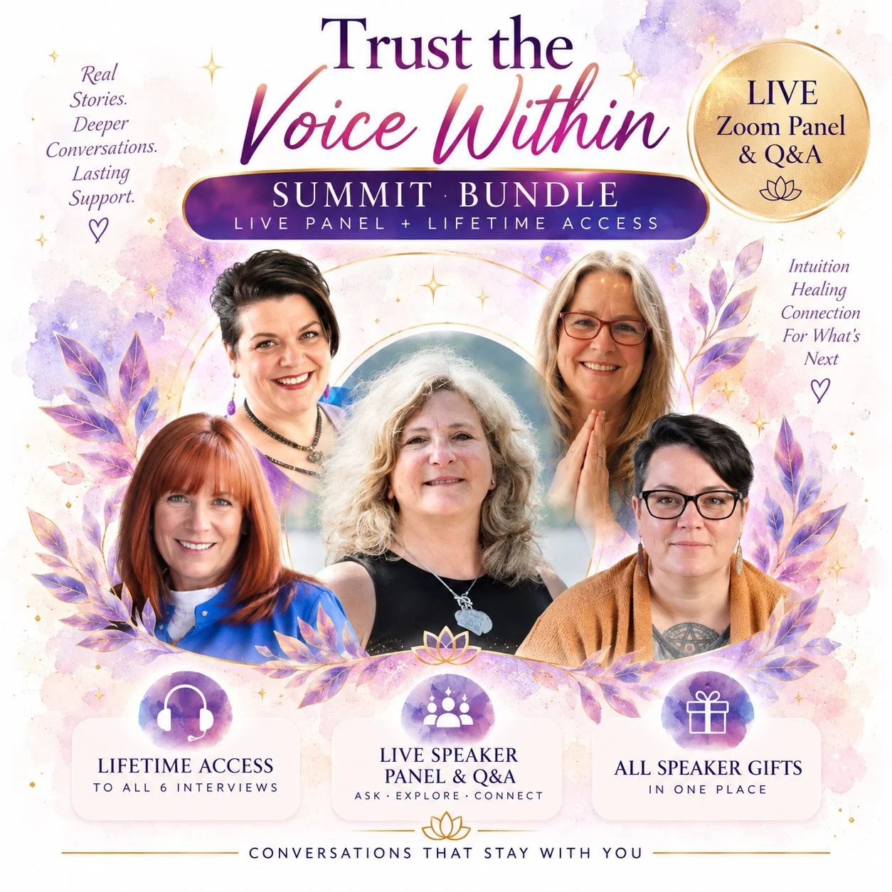 Trust the Voice Within: Live Panel + Lifetime Access