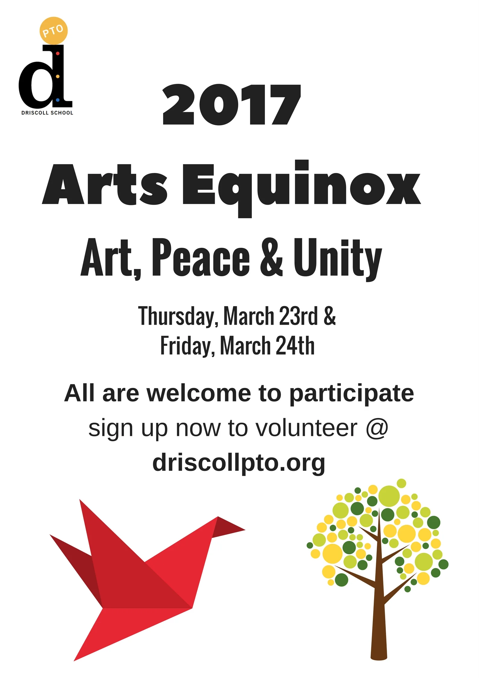 Sign up for Arts Equinox!