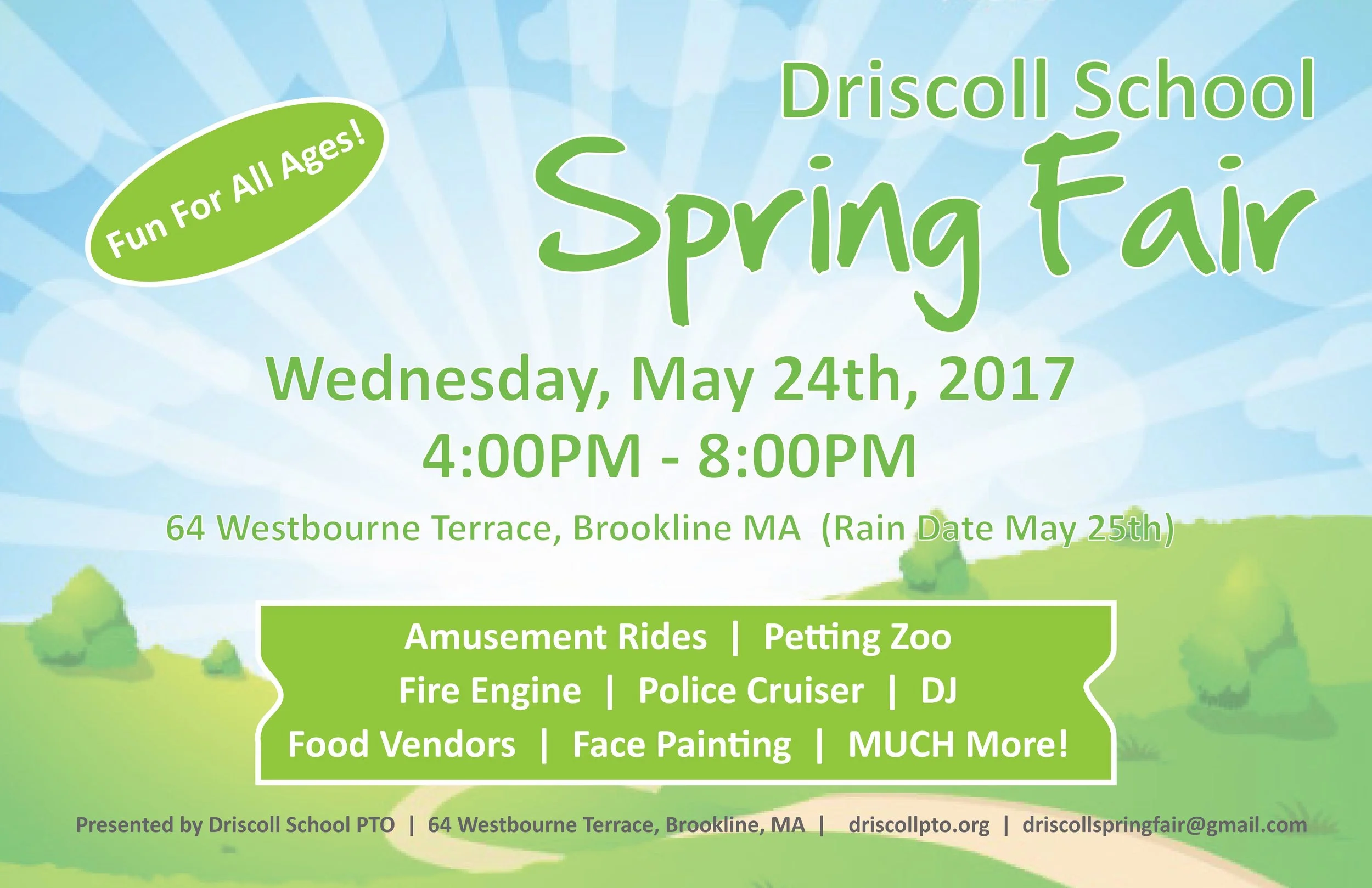 The Spring Fair and YOU!