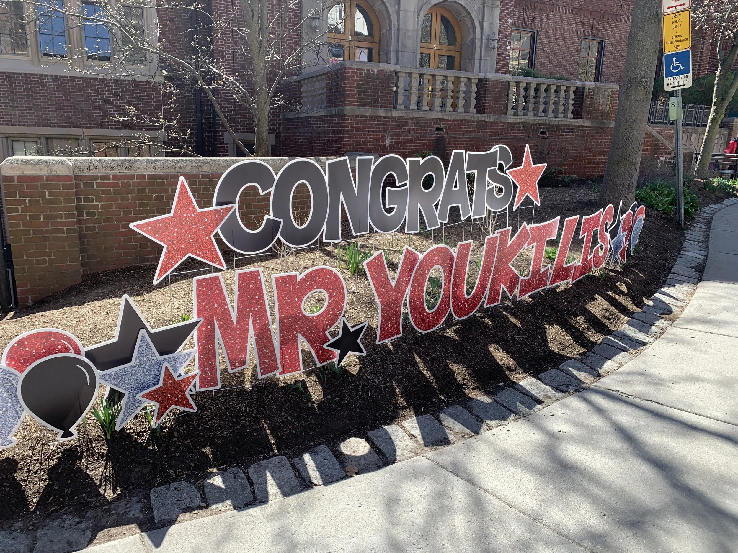 Congratulations, Principal Youkilis!
