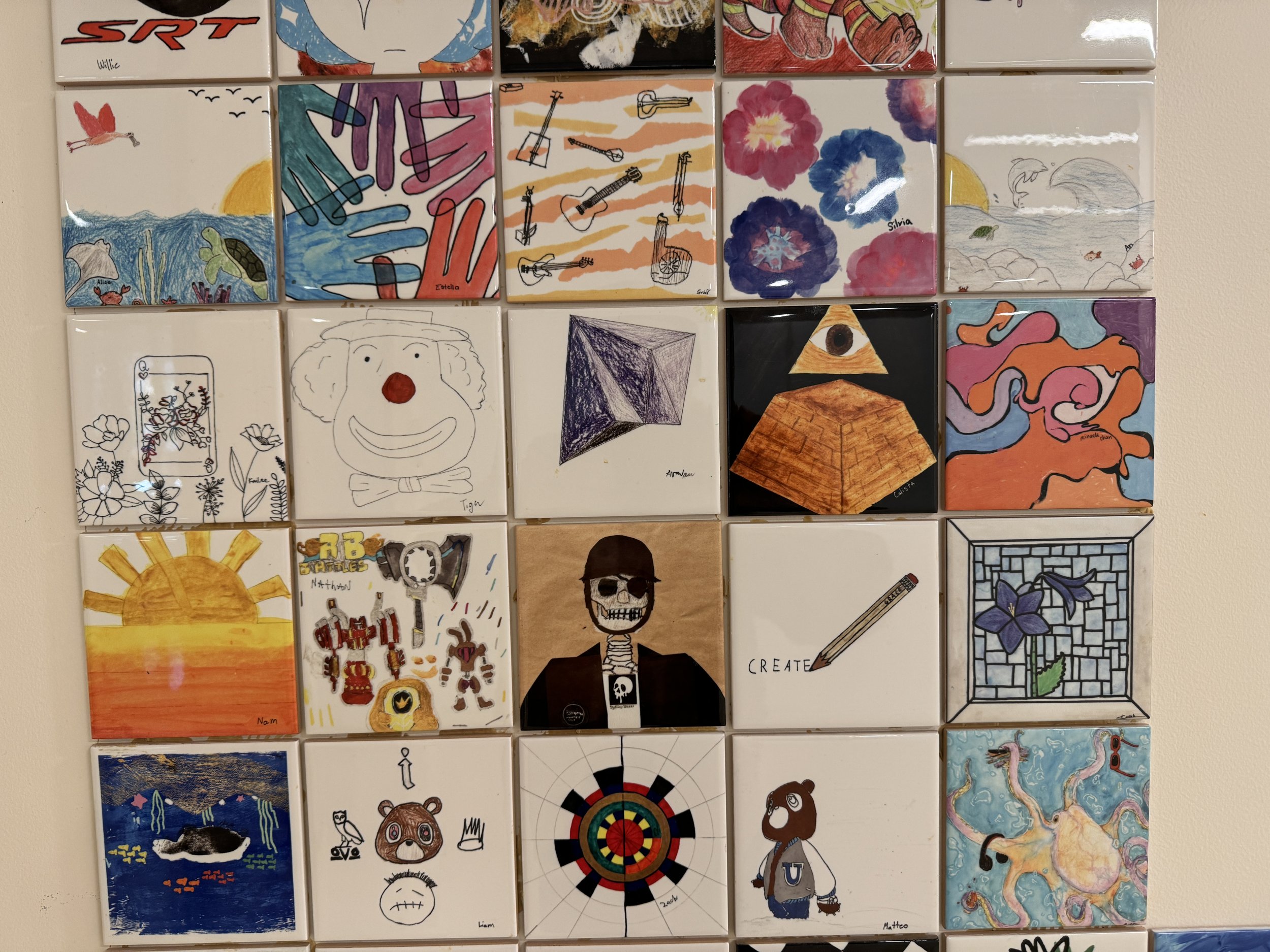 Arts Equniox Eighth Grade Tiles And More!