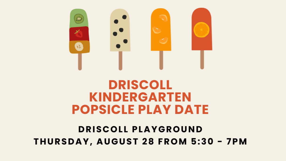 Kindergarten Popsicle Play Date