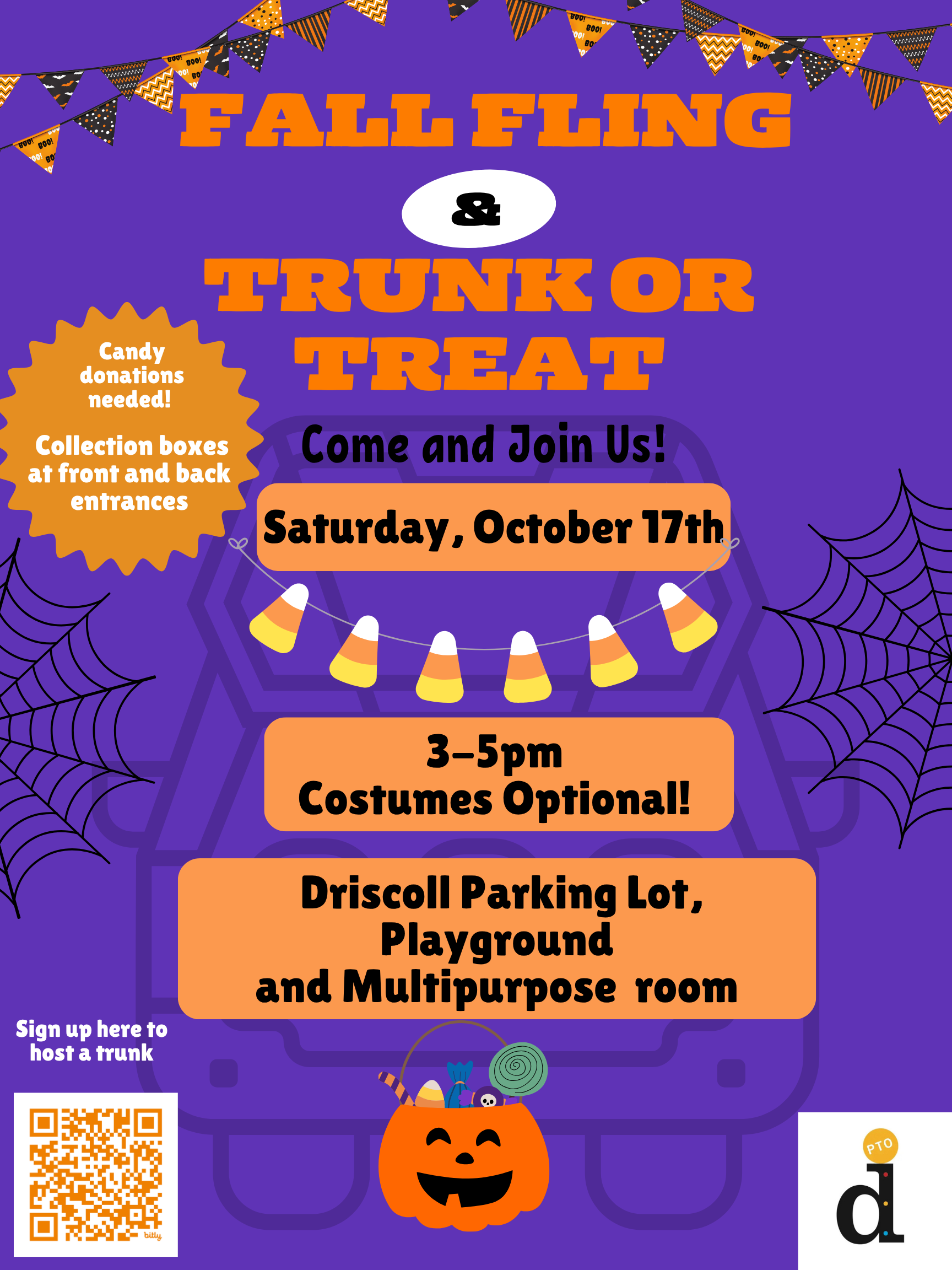 Fall Fling and Trunk or Treat on 10/17/27