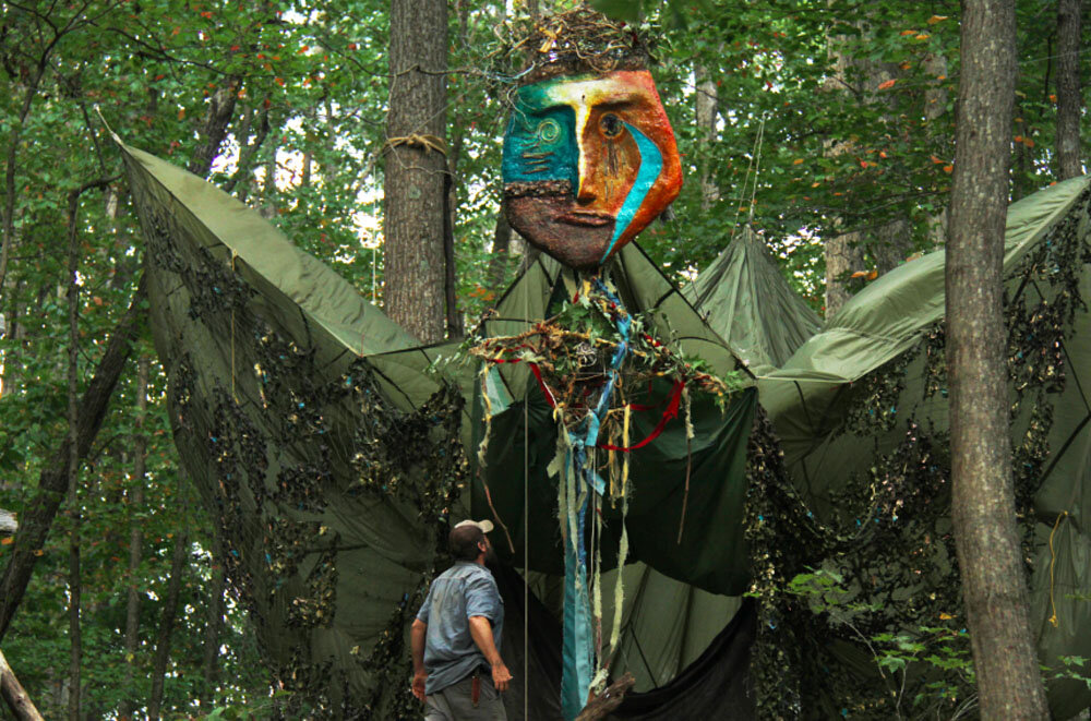 Ezell Witnesses the Green Spirit at Clear Creek (photo by Yamil Rodriguez).jpg