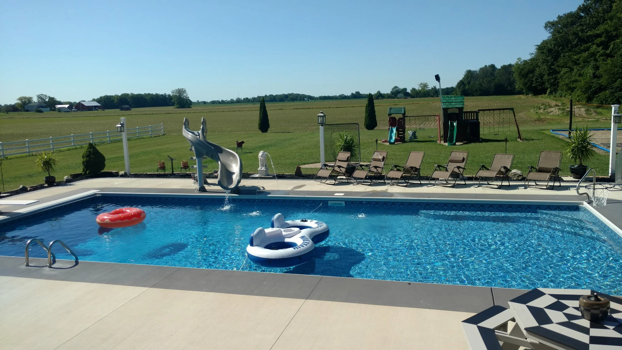 Inside Corner Stair with Bench 