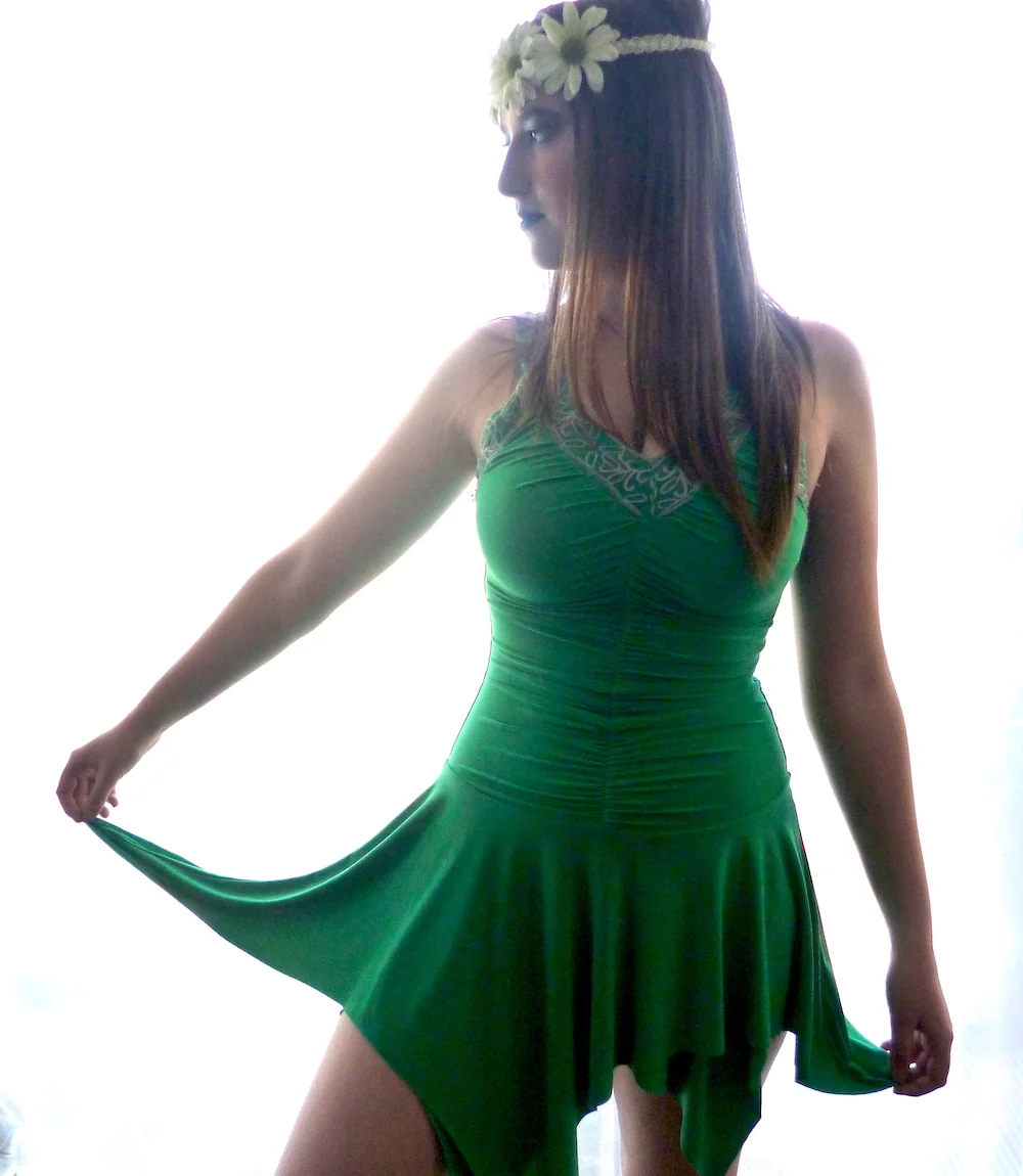 EMERALD GREEN LIPSY DRESS