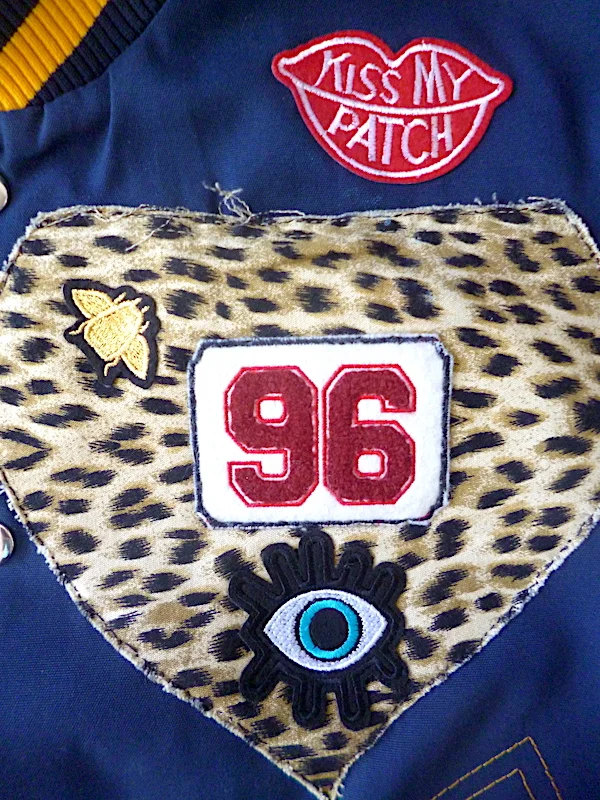 #1IH HIDDEN ELVIS VARSITY JACKET NEW PATCHES