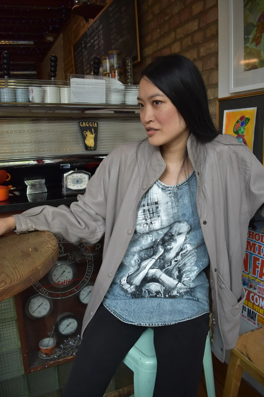 #4IH MARIOS STONEWASH DENIM VEST  LOCATION4