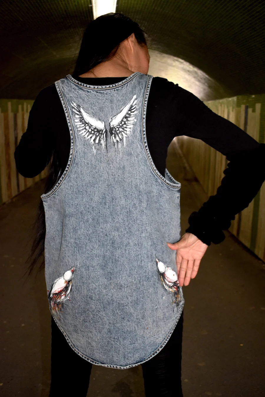 #4IH MARIOS STONEWASH DENIM VEST  BACK1.JPG
