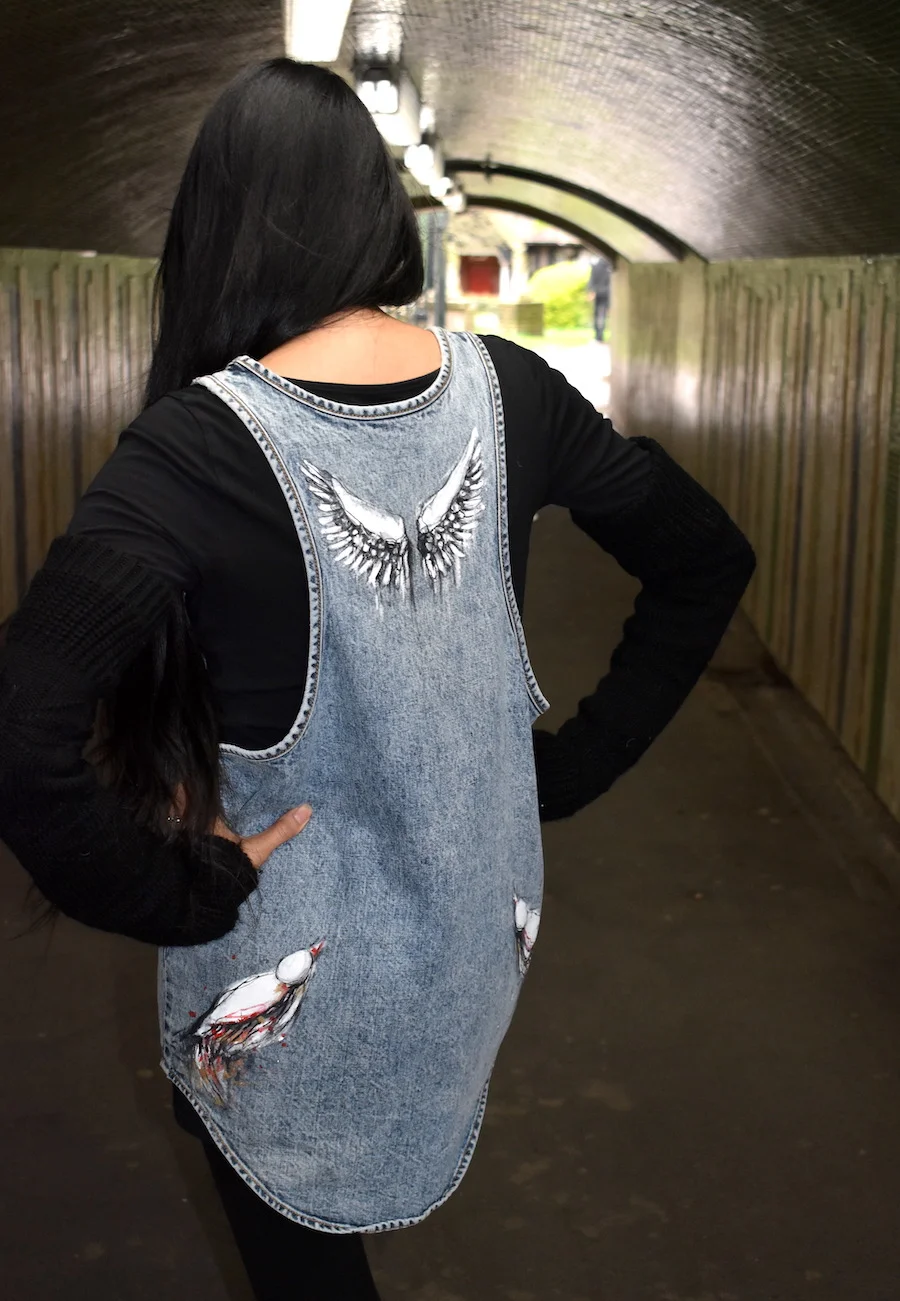 #4IH MARIOS STONEWASH DENIM VEST  BACK4.JPG
