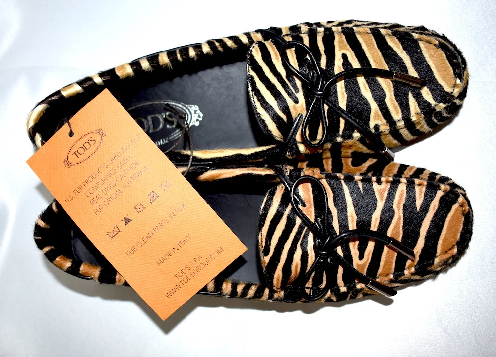 #2A TODS TIGER PRINT LOAFERS4