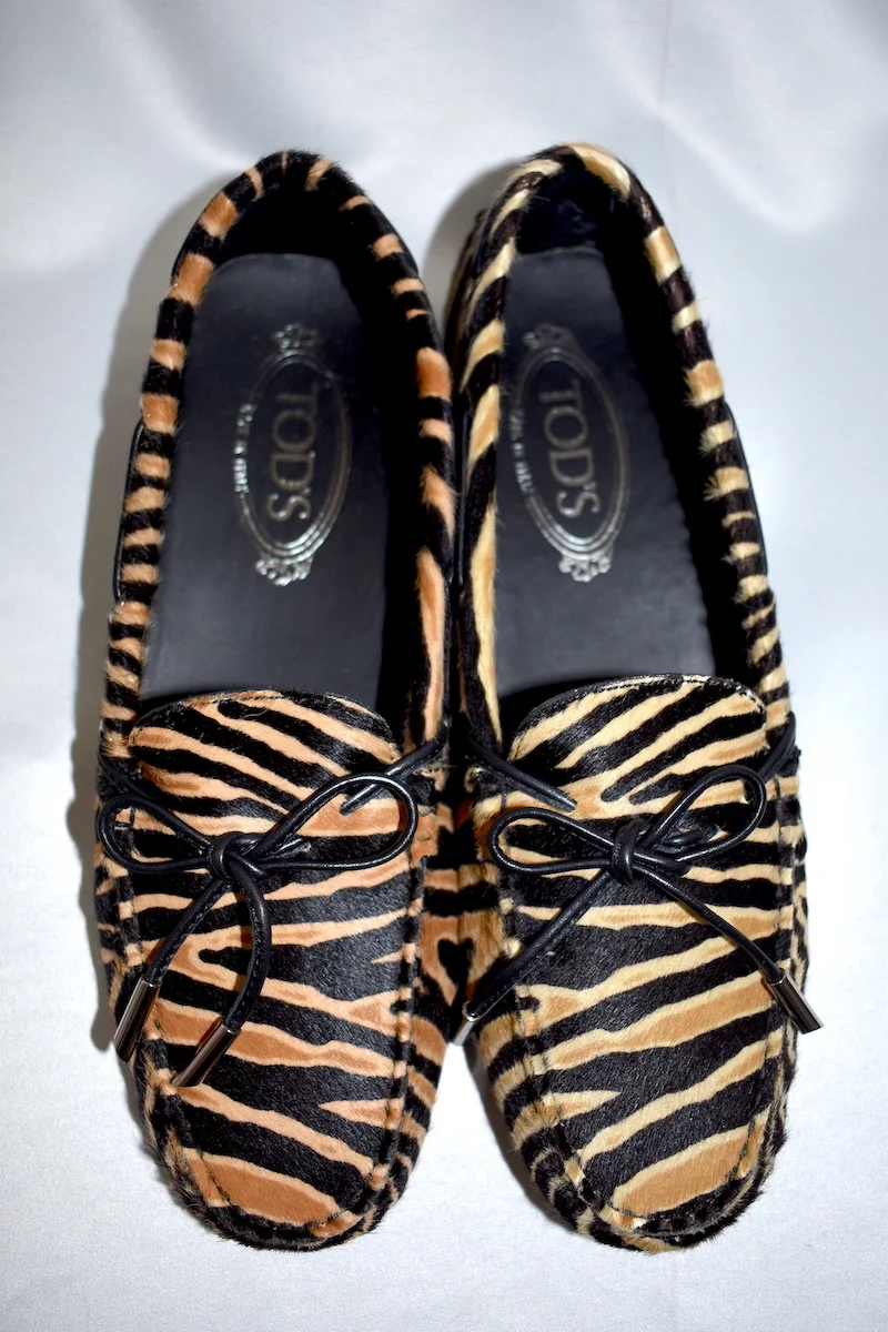 #2A TODS TIGER PRINT LOAFERS2