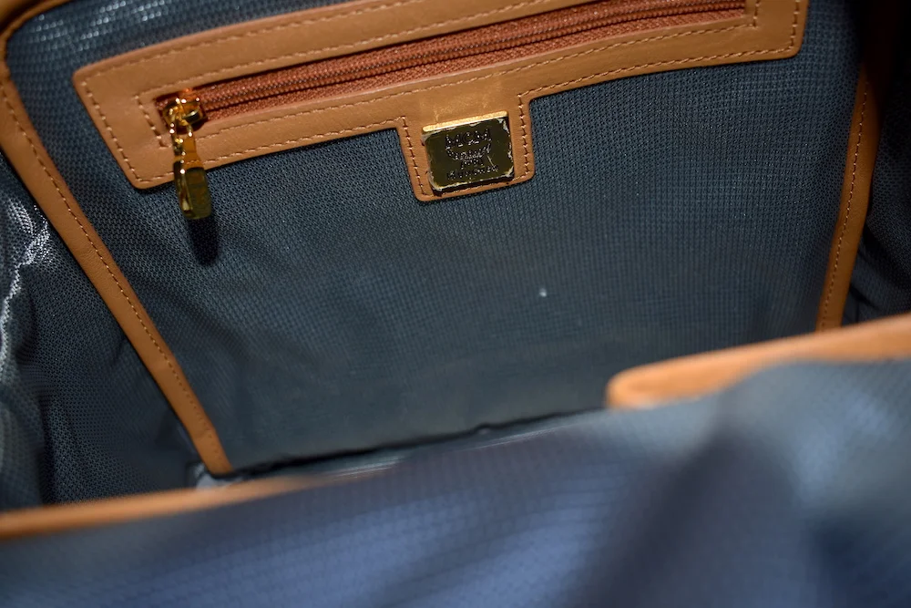 #31A MCM - a Stark PM backpack  INSIDE2