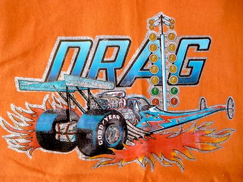 #12IH ‘DRAG’ ORIGINAL VINTAGE 1980’S C.U. TRANSFER