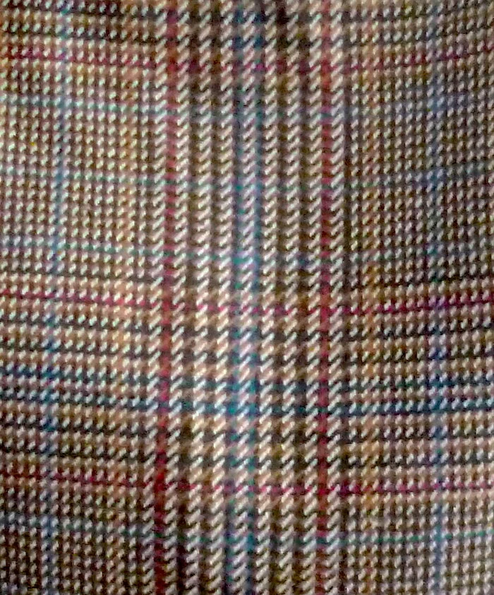 #26AW VINTAGE PLAID M&amp;S PENCIL SKIRT