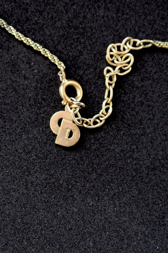#42A CHRISTIAN DIOR NECKLACE