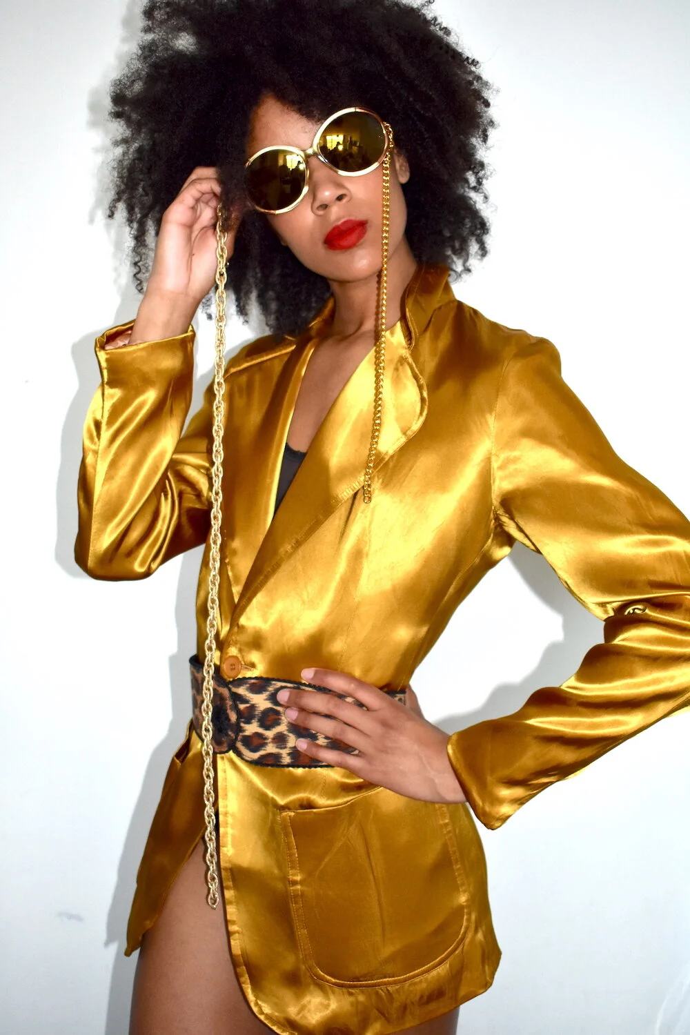 #21AW TERRY’S ALL GOLD - 1960/7-’S GOLD JACKET 