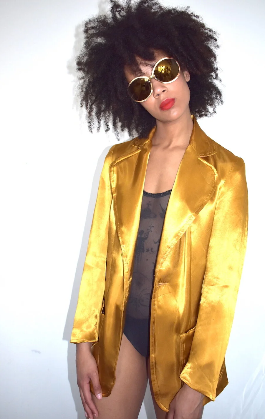 #21AW TERRY’S ALL GOLD - 1960/7-’S GOLD JACKET 