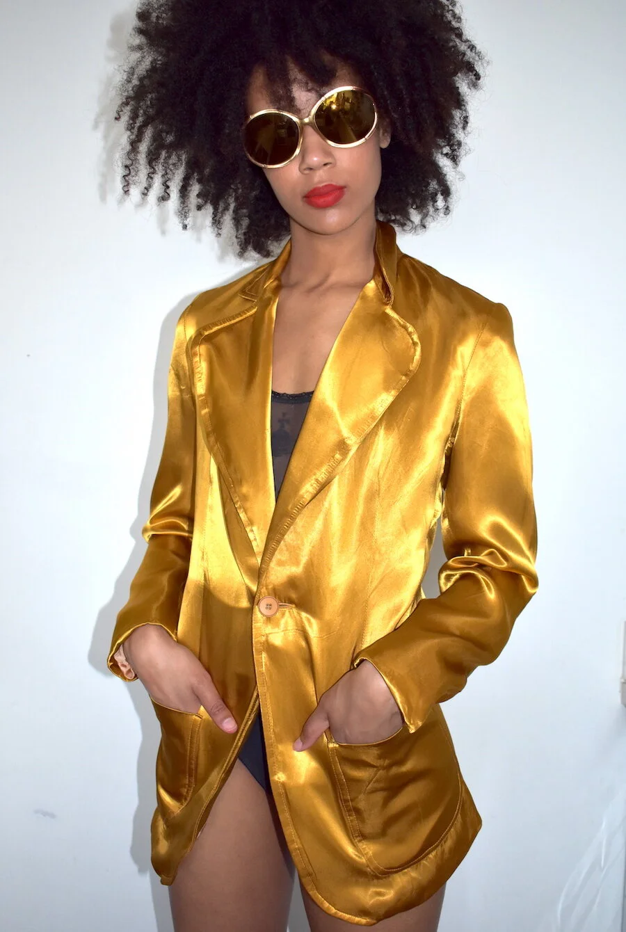 #21AW TERRY’S ALL GOLD - 1960/7-’S GOLD JACKET 