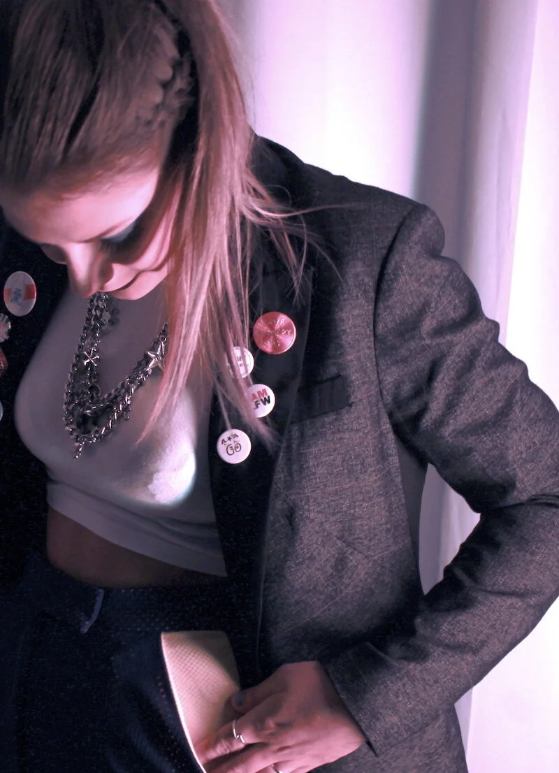 #16AW GHARANI STROK BLAZER