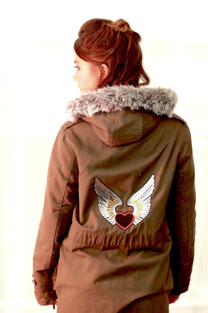 #34AW MILITARY MOD PARKA WITH FAUR FUR HOOD