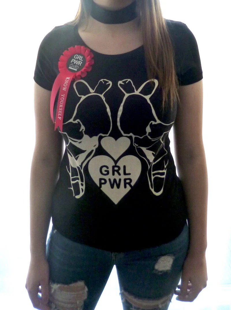#19-20#23-29&amp;#30 GRL PWR BUNNY TEES