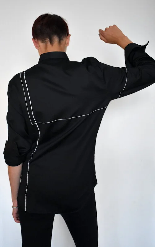 #20T ARMANI SHIRT - OXFAM STARS MARK RONSON DONATED PIECE