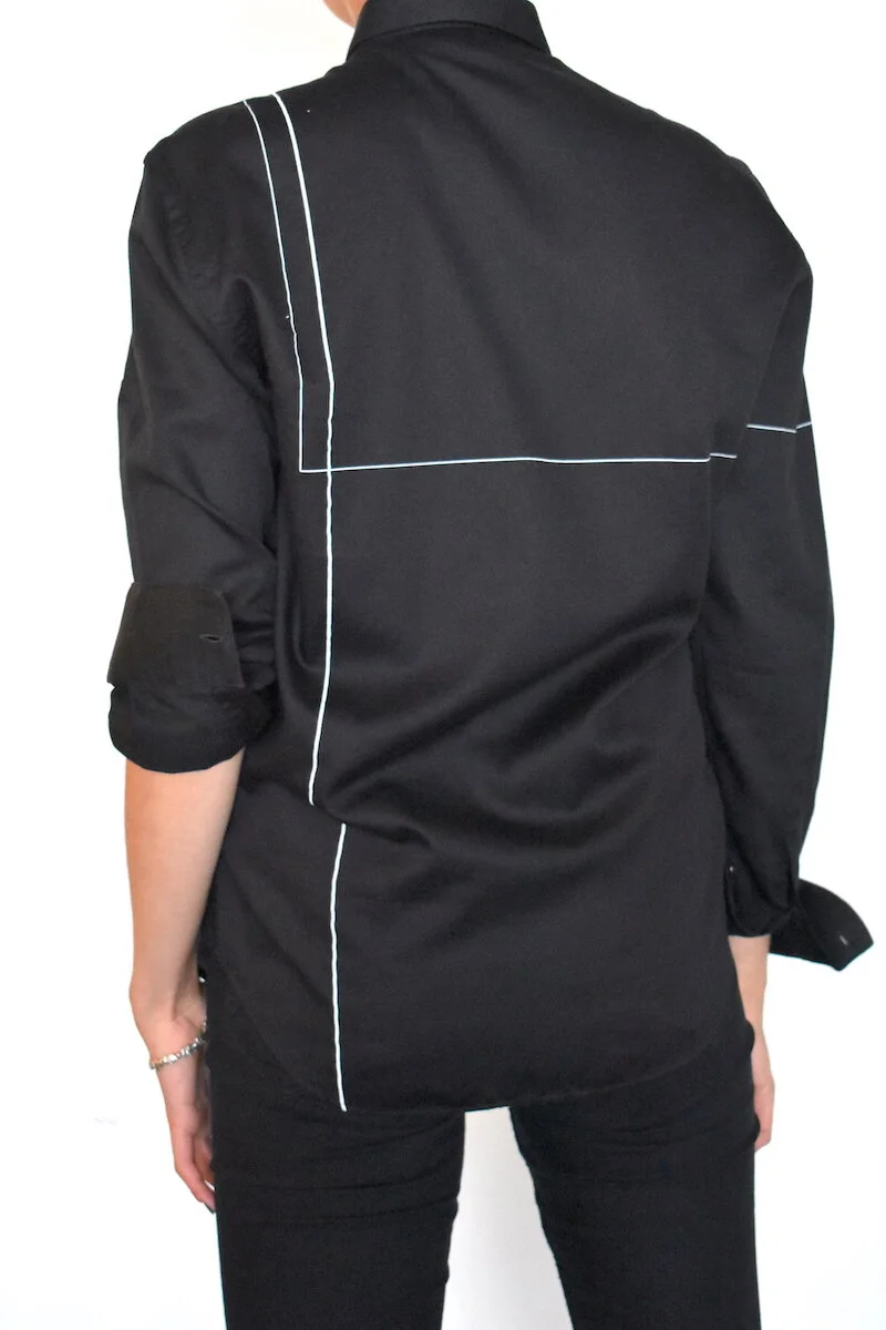 #20T ARMANI SHIRT - OXFAM STARS MARK RONSON DONATED PIECE