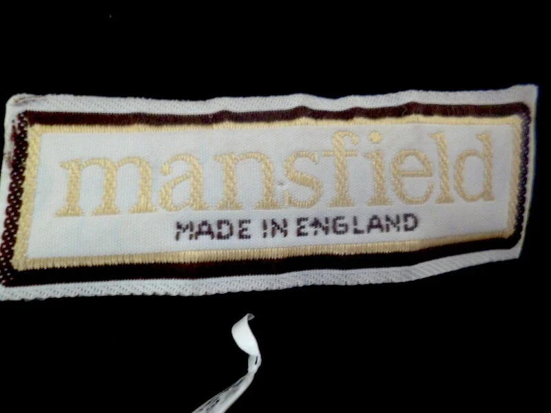 #15AW 1960'S VINTAGE MANSFIELD MONOCHROMEBLAZER LABEL