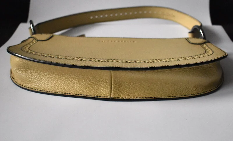 #45A TANNER KROLLE CREAM LEATHER HANDBAG